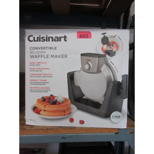 Cuisinart Convertible Belgian Waffle Maker