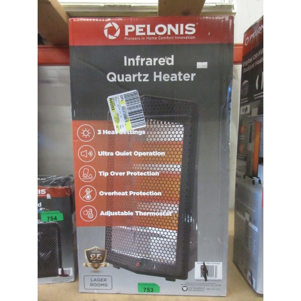 Pelonis Infrared Quartz Heater for Large Rooms