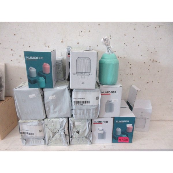 22 New Mini 220 ml Humidifiers in Boxes