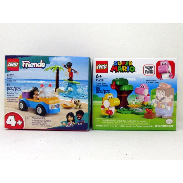 2 New LEGO Building Toy Sets - Age 4+ and 6+