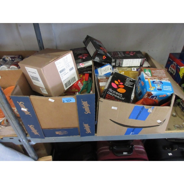 2 Boxes of Assorted Food Products