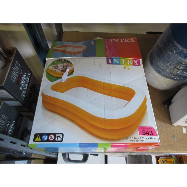 Intex Inflatable Pool - 90" x 60" x 19" deep