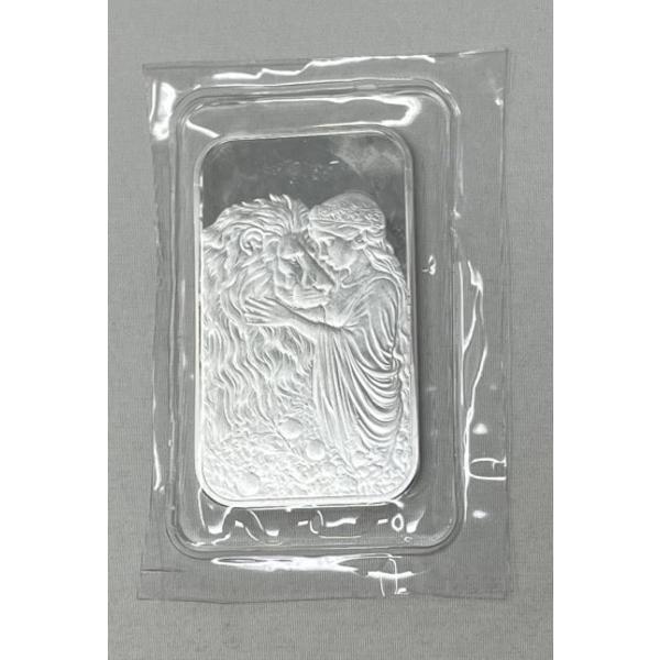 1 Oz .999 Silver Una & Lion 2024 Bar 
