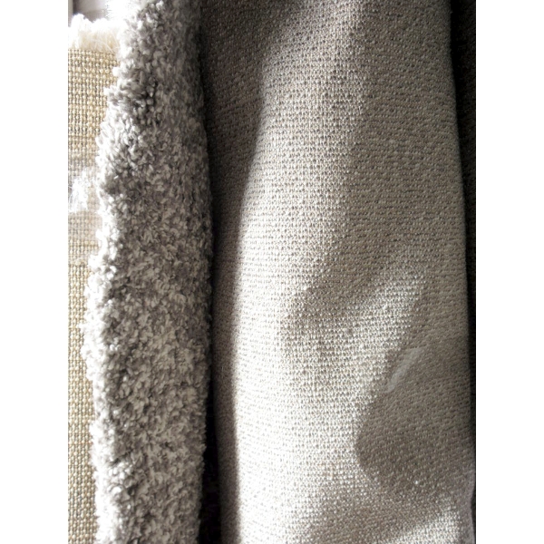 8' x 10' Grey Speckled Shag Area Carpet 