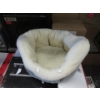 Image 1 : New 18" Round Self Warming Pet Bed - Cozy 8" Deep