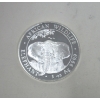 Image 1 : 1 Oz African Wildlife Elephant .9999 Silver Coin 