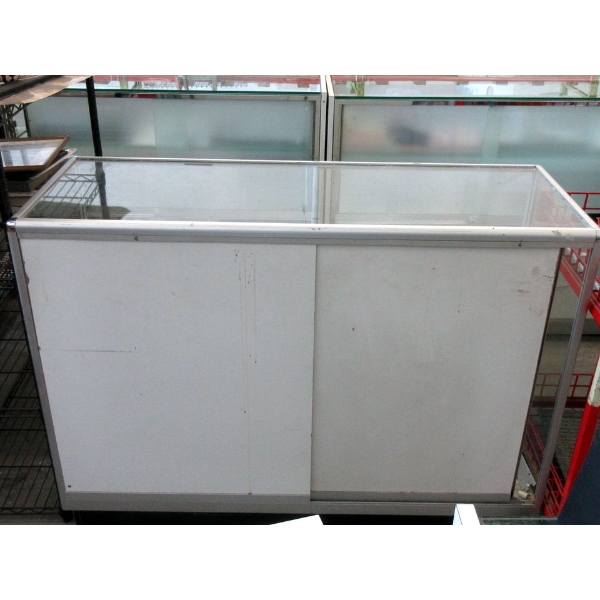 Floor Standing Glass Showcase - No Shelf