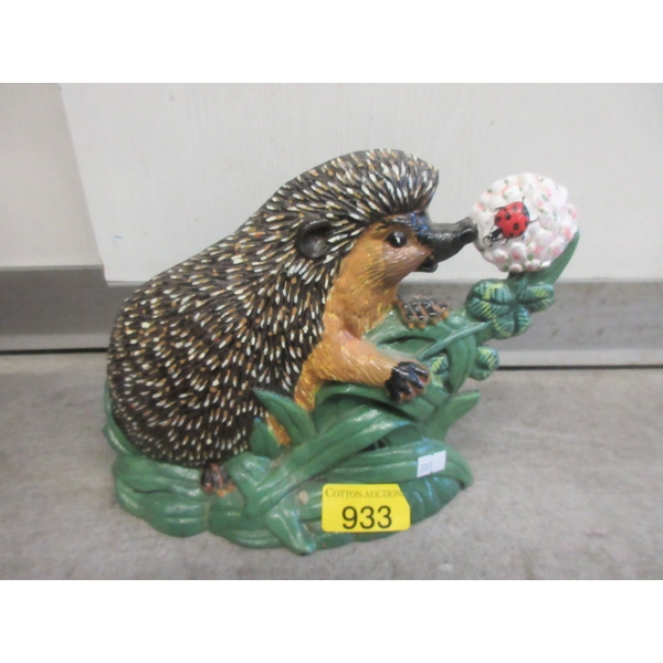 Bramble & Clover Cast Metal "Hedgehog" Door Stop