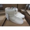 Image 1 : 2 New Pairs of Time & Tru Fuzzy White Boot Slippers
