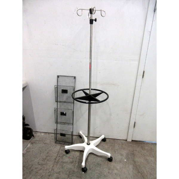 Mail Sorter & Rolling IV Pole