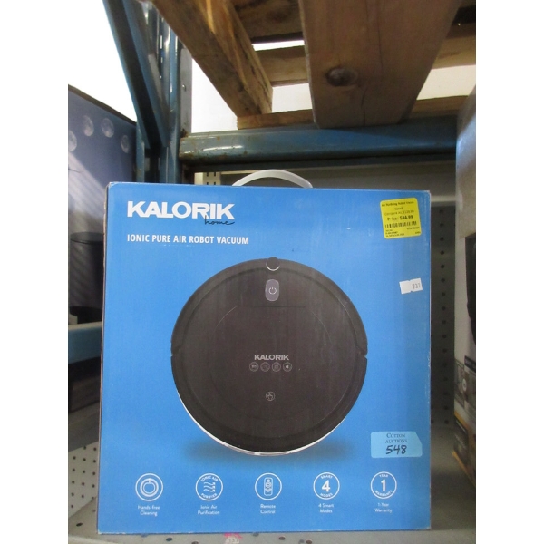 Kalorik Ionic Pure Air Robot Vacuum 
