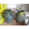 Image 1 : 5 Assorted New Glazed Pottery Vases