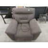 Image 1 : Brown Microfibre Power Reclining Arm Chair