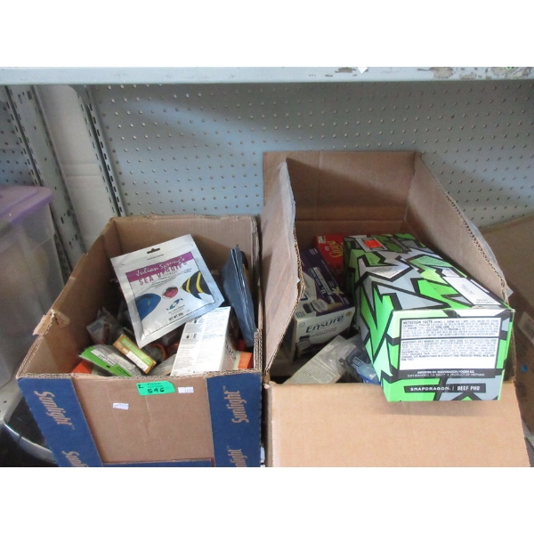 2 Boxes of Assorted Food Products