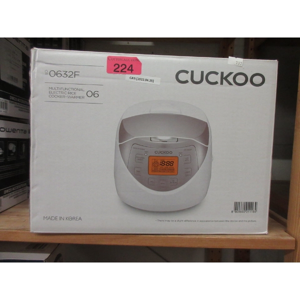 Cuckoo Multi-Functional Rice Cooker/ Warmer