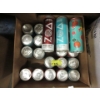 25 Assorted Dented Canned Energy Drinks