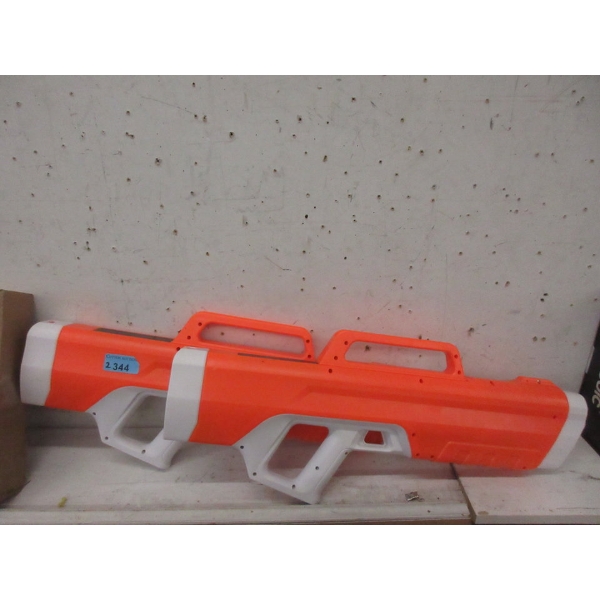 2 Orange Electric Water Blaster Guns - No Chargers