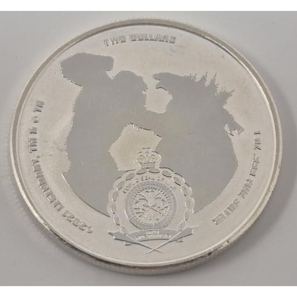 1 Oz .999 Silver 2021 Kong Coin 