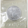 Image 2 : Uncut sheet 4 x 1 Oz .9999 Silver 1999 Maple Leaf Coins 