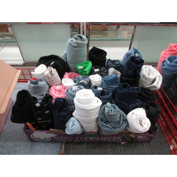 Box Lot of Overstock & Customer Return Clothing 
