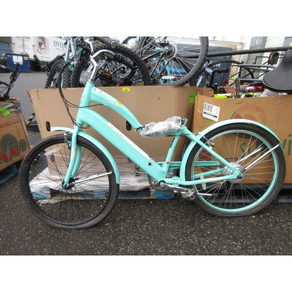 Turquoise Hyper 36V Electric Assist Bike