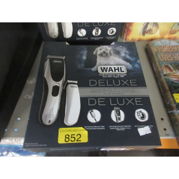 Wahl Deluxe Rechargeable Pet Clipper Kit