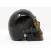 Image 4 : 2335 Carat 3D Artist Hand Carved Tigers Eye Gemstone Skull   