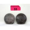 Image 1 : 2 x 1 Oz .999 Fine Titanium Buffalo USA Rounds 