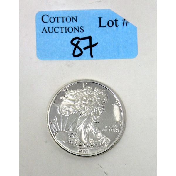 1 Oz .999 Silver Walking Liberty 
