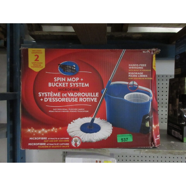 Microfiber Spin Mob & Bucket System 