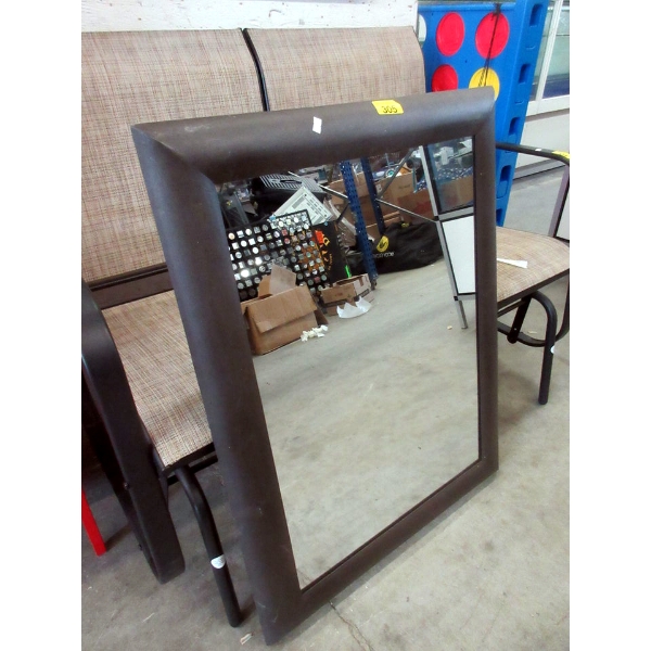 Metal Framed Wall Mirror - 26" x 35 '