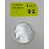 Image 1 : 1 Oz .999 Silver Buffalo/Indigenous Round 