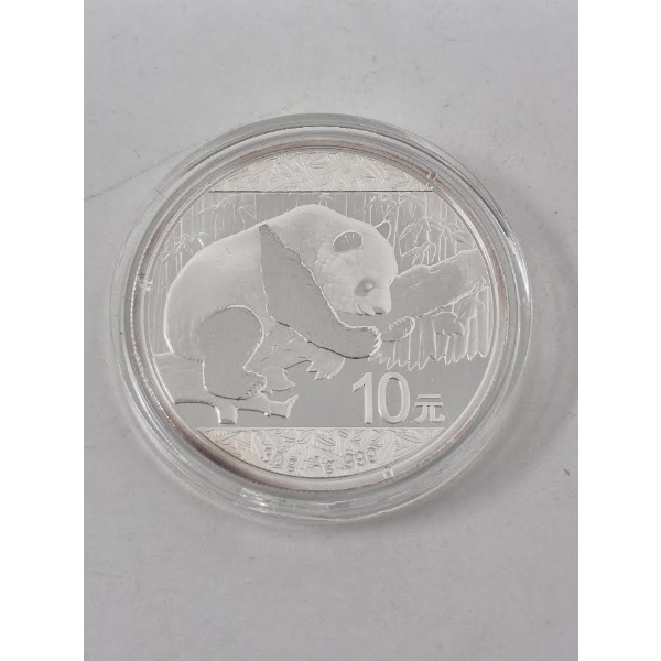 1 Ounce .999 Silver Panda Coin