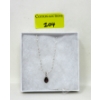 Image 2 : New Garnet & Diamond Necklace