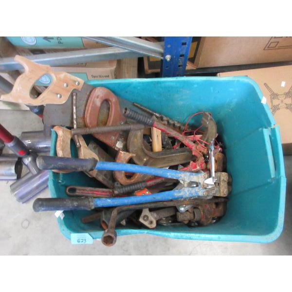 Tote of Preowned Tools - As Is