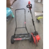 Image 1 : Black & Decker Edger and Great States Manual Mower