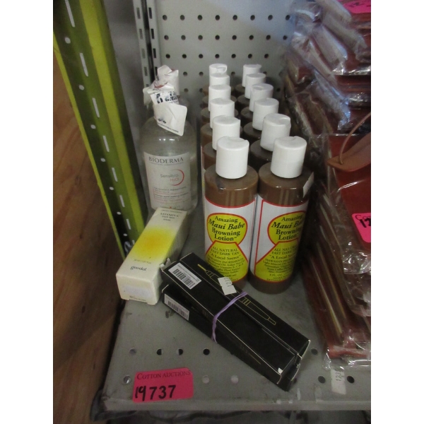 19 Piece Lot of Cosmetics and Browning Lotion