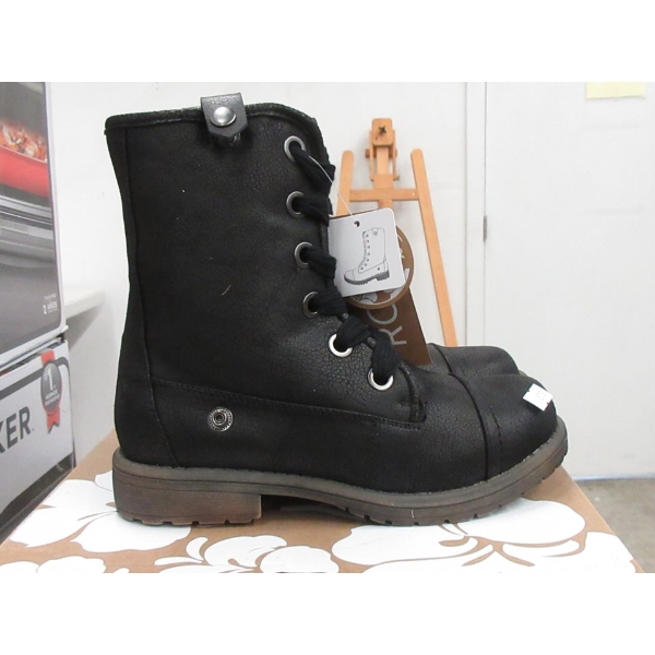 Girl's New Roxy Black RG Bruna Boots - Size 5