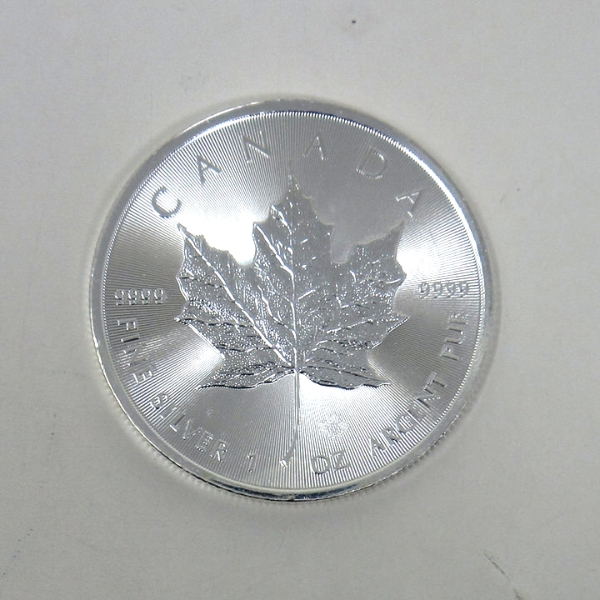 1 Oz .9999 Silver 2017 Canada Maple Leaf Coin 