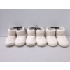 Image 1 : 3 New Pairs of Women's Fuzzy White Slipper Boots