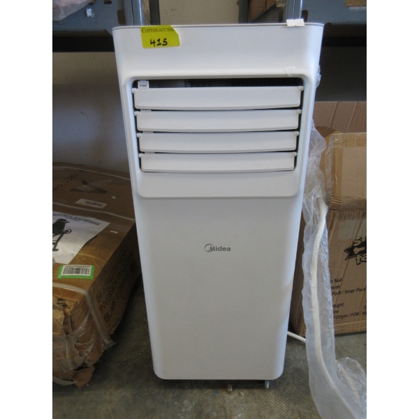 White Midea Portable Air Conditioner - No Hose