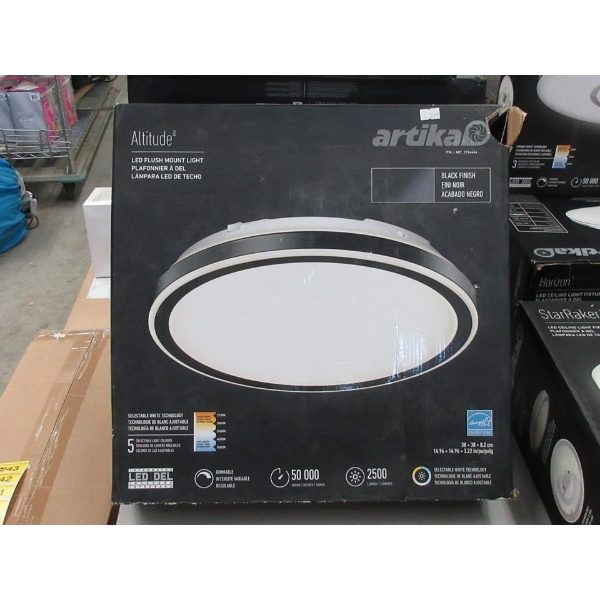 Artika "Altitude" LED Flush Mount Ceiling Light