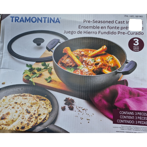 Customer Return Cast Iron Set