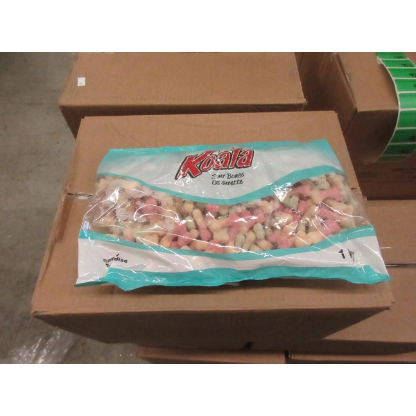 Case of Koala Bones Sour Candy - BB: April 2025