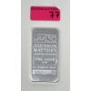 Image 1 : 10 Oz .999 Silver Johnson Matthey Bar 