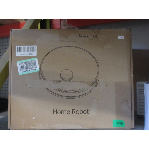 Black Lefant LS1 Robotic Vacuum in Box
