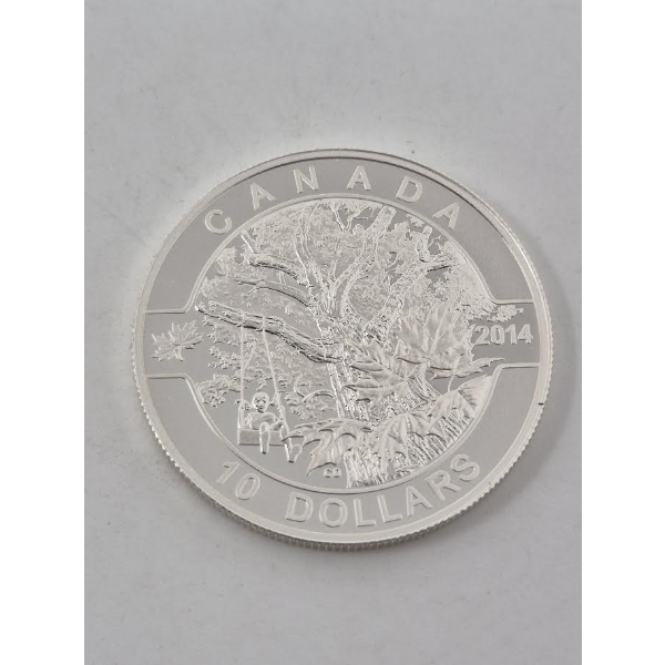 1/2 Oz .9999 Silver 2014 Canada Coin