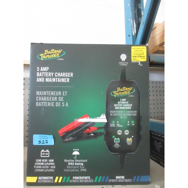 Battery Tender Battery Charger/Maintainer