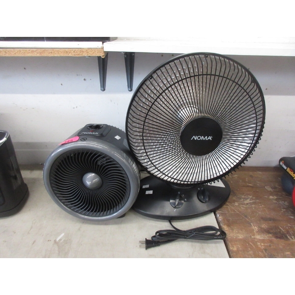 2 Noma Electric Heaters - Preowned - As Is