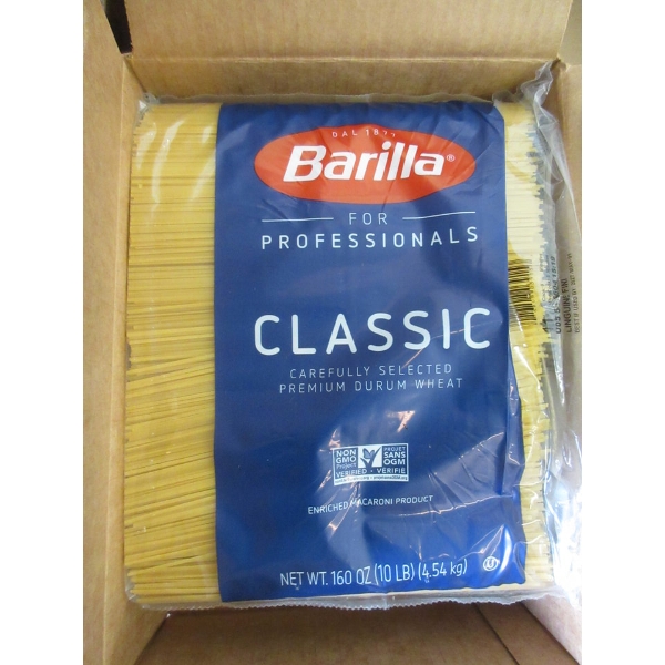 20 LB. Box of Barilla Durham Wheat Linguini Pasta